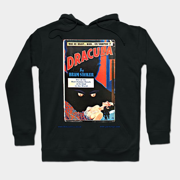 DRACULA by Bram Stoker Hoodie by Rot In Hell Club